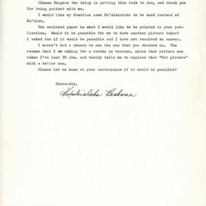 Beckman Kuuleialoha Letter to Wendell Silva 347.pdf