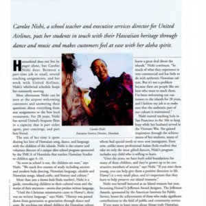 Nishi Carolee United Airlines Article156.pdf